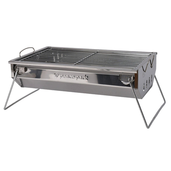 バーベキューグリル M YF-8825 アウトドア用品 シルバー 1カラー