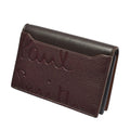 multi pockets credit card holder 6758-GLOSTO カードケース ブラウン 1カラー