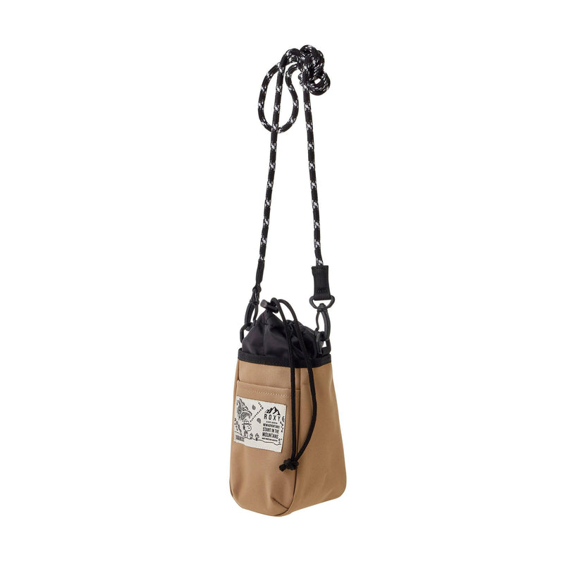 ドリンクホルダー PEANUTS MINI SHOULDER RBG224807 ショルダーバッグ ブラック 黒 ベージュ 2カラー