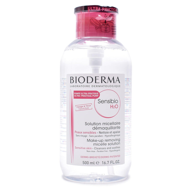ビオデルマ（BIODERMA） サンシビオ エイチツーオー D 片手プッシュポンプ 500ml クレンジングウォーター│Z-CRAFT（ゼットクラフト）  WEB本店