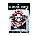 インディペンデントINDEPENDENT ボルト CROSS BOLTS 11/4 BLACK PHILLIPS 33531240 - Z-CRAFT 