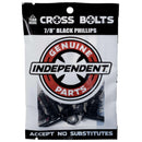 インディペンデントINDEPENDENT ボルト CROSS BOLTS 7/8 BLACK PHILLIPS 33531238 - Z-CRAFT 