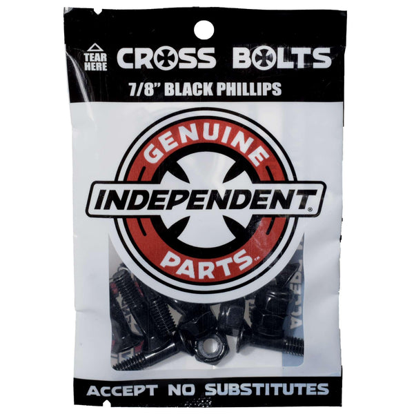 インディペンデントINDEPENDENT ボルト CROSS BOLTS 7/8 BLACK PHILLIPS 33531238 - Z-CRAFT 
