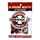 インディペンデントINDEPENDENT ボルト CROSS BOLTS 7/8 RED PHILLIPS 33531246 - Z-CRAFT 