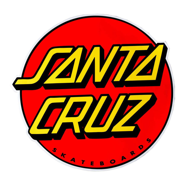 サンタクルーズSANTACRUZ ステッカー CLASSIC DOT STICKER 20IN×20IN 8828508 - Z-CRAFT 