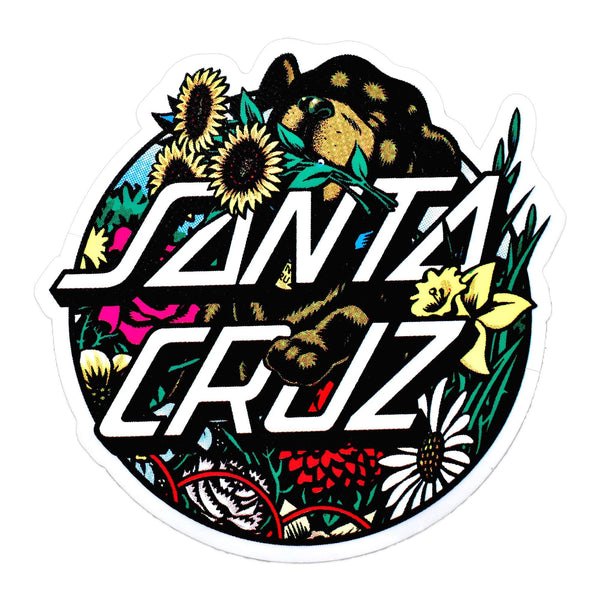 サンタクルーズSANTACRUZ DRESSEN PUP クリア マイラー ステッカー 4IN×4.25IN 88281796 - Z-CRAFT 