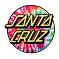 サンタクルーズSANTA CRUZ サンタ クルーズ ステッカー TIE DYE DOT 3IN 88281459 ストリート ロゴ カスタム - Z-CRAFT 