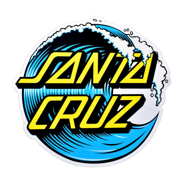 サンタクルーズSANTA CRUZ サンタ クルーズ ステッカー WAVE DOT 6IN 88281525 ストリート ロゴ - Z-CRAFT 