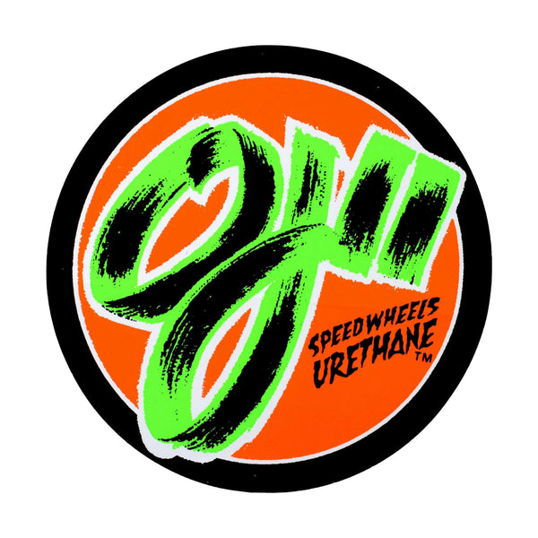 オージェーOJ ステッカー OJ 2 SPEED WHEELS VINYL STICKER 3IN×3IN 88281512 - Z-CRAFT 