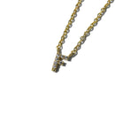 ジルコニア イニシャル ネックレス TN-105 ジュエリー ゴールド 13カラー