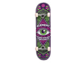 THIRD EYE コンプリートデッキ BC027466 スケートボード ブラック 黒 グリーン パープル マルチ 1カラー