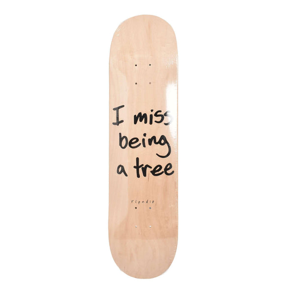 I MISS BEING A TREE DECK RND9169 スケートデッキ ベージュ 1カラー