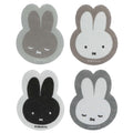 MIFFY 不織布スポンジ 4個セット キッチンスポンジ ホワイト 白 グレー 1カラー