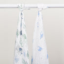 クラシックモスリン スワドルブランケット 2枚入り おくるみ 3カラー