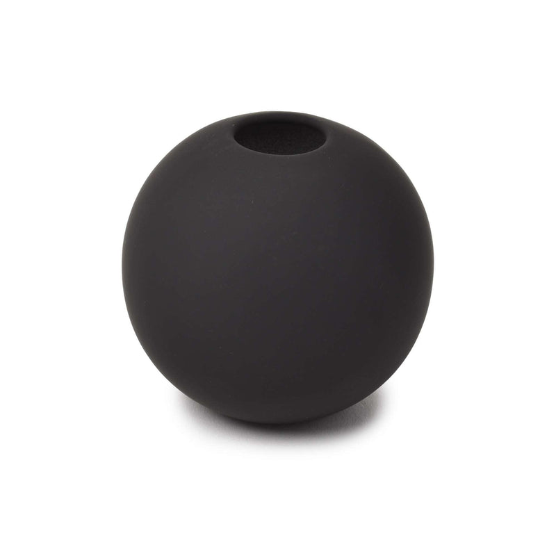 ボールベース 8cm HI-028-01 花瓶 ブラック 黒 ホワイト 白 11カラー
