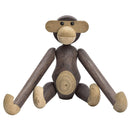 モンキー スモール 人形 ブラック 黒 ブラウン ウッド ベージュ 3カラー